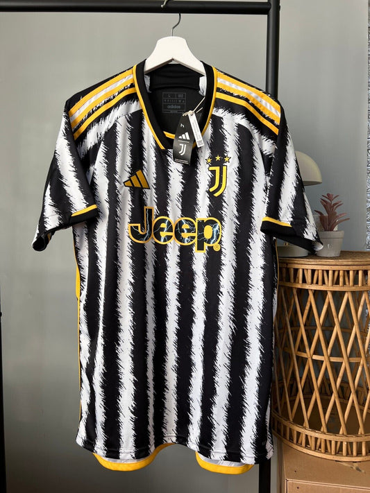 Juventus Jersey 23/24 Home Football Soccer Shirt Adidas HR8256 Mens Size L