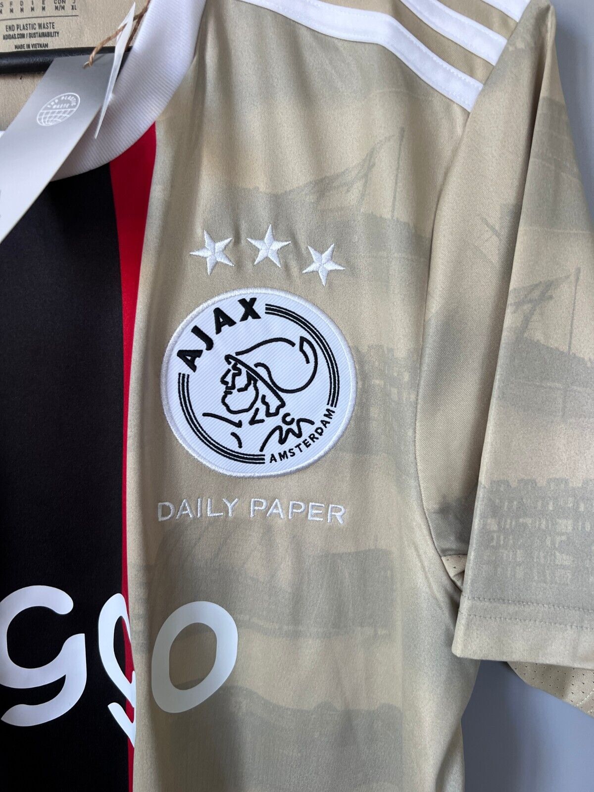 Ajax Amsterdam Jersey 22/23 Third Soccer Shirt Adidas HG1393 Mens Size M