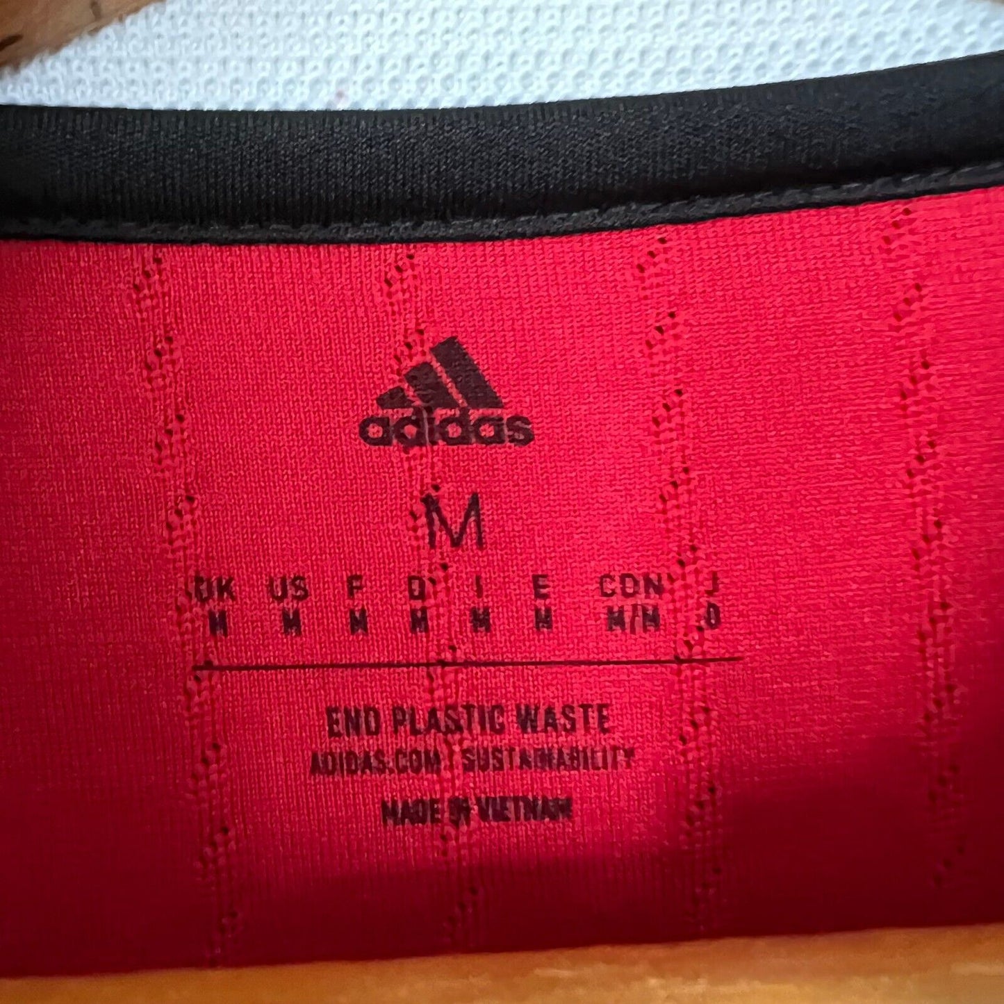 Rashford Manchester United Jersey 2023 Home Authentic Adidas Soccer Shirt Size M