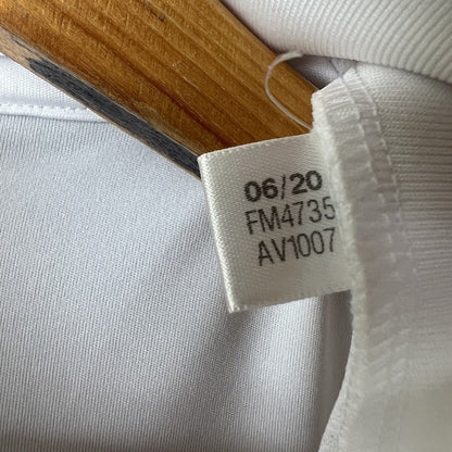 REAL MADRID JERSEY 2020/21 HOME SIZE SMALL SOCCER FOOTBALL ADIDAS FM4735