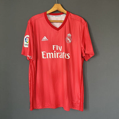 Real Madrid Jersey 2018-19 Third Size XL Mens Soccer Shirt DP5445 Adidas