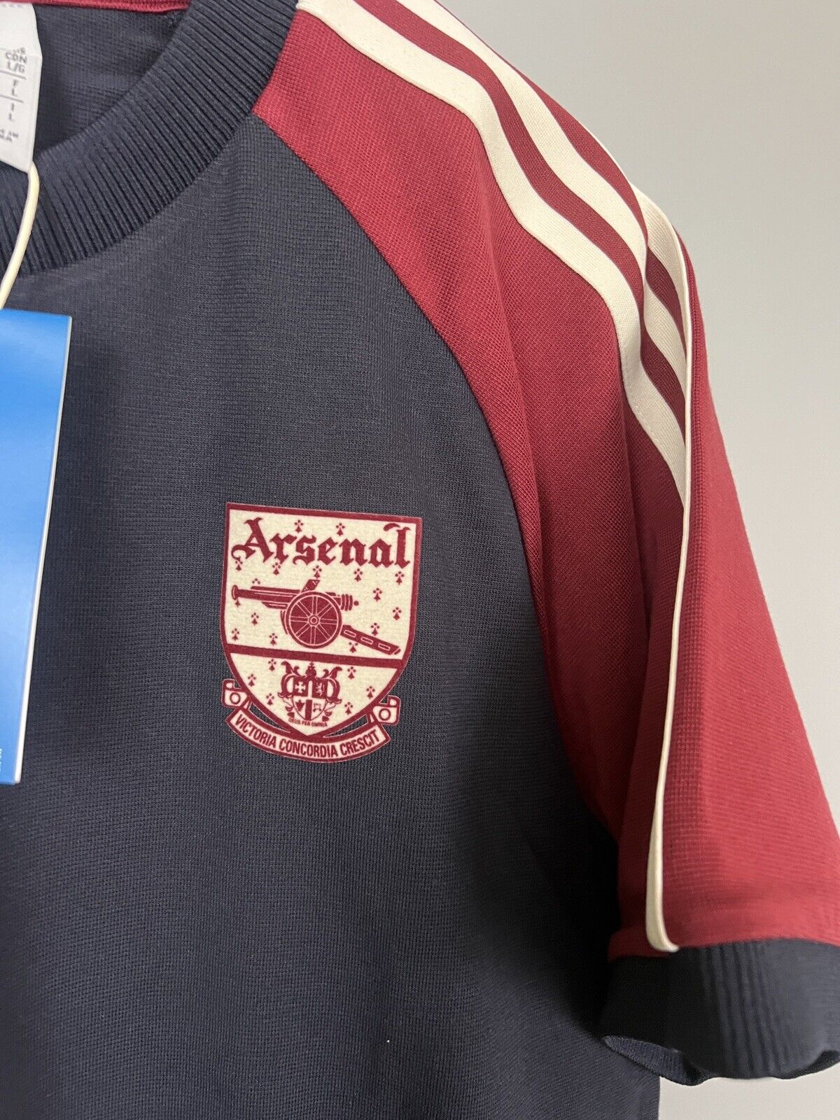 ARSENAL JERSEY 24/25 ORIGINALS 3 STRIPES SOCCER T-SHIRT ADIDAS IY0053 ALL SIZES