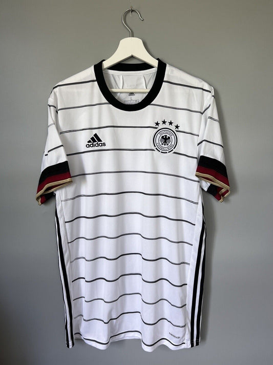 Germany Jersey Home Soccer Football Shirt Adidas DFB EH6105 Mens Size L
