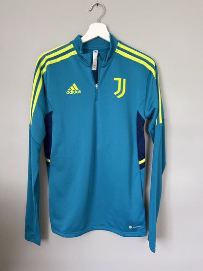 Juventus Training Top Condivo 22 Football Soccer Adidas HA2640 Mens Size XS