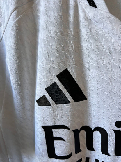 Real Madrid Jersey 24/25 Home Player Issue Soccer Shirt IX8095 Adidas Size L