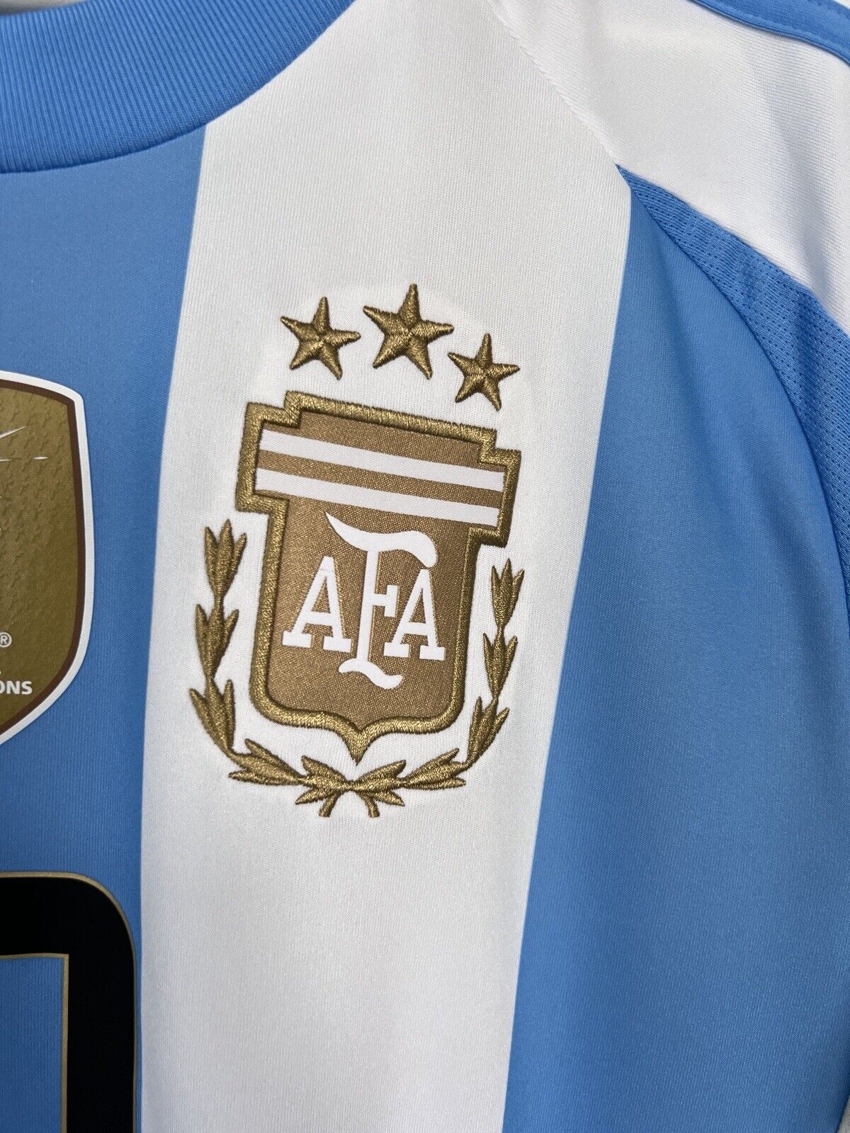 Messi Argentina Jersey 2024 Home Soccer Shirt IP8409 Adidas Mens Size M