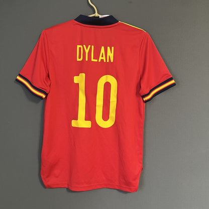 Spain Jersey 2022 Home Size M 11-12Y Boys Soccer Football Shirt Adidas