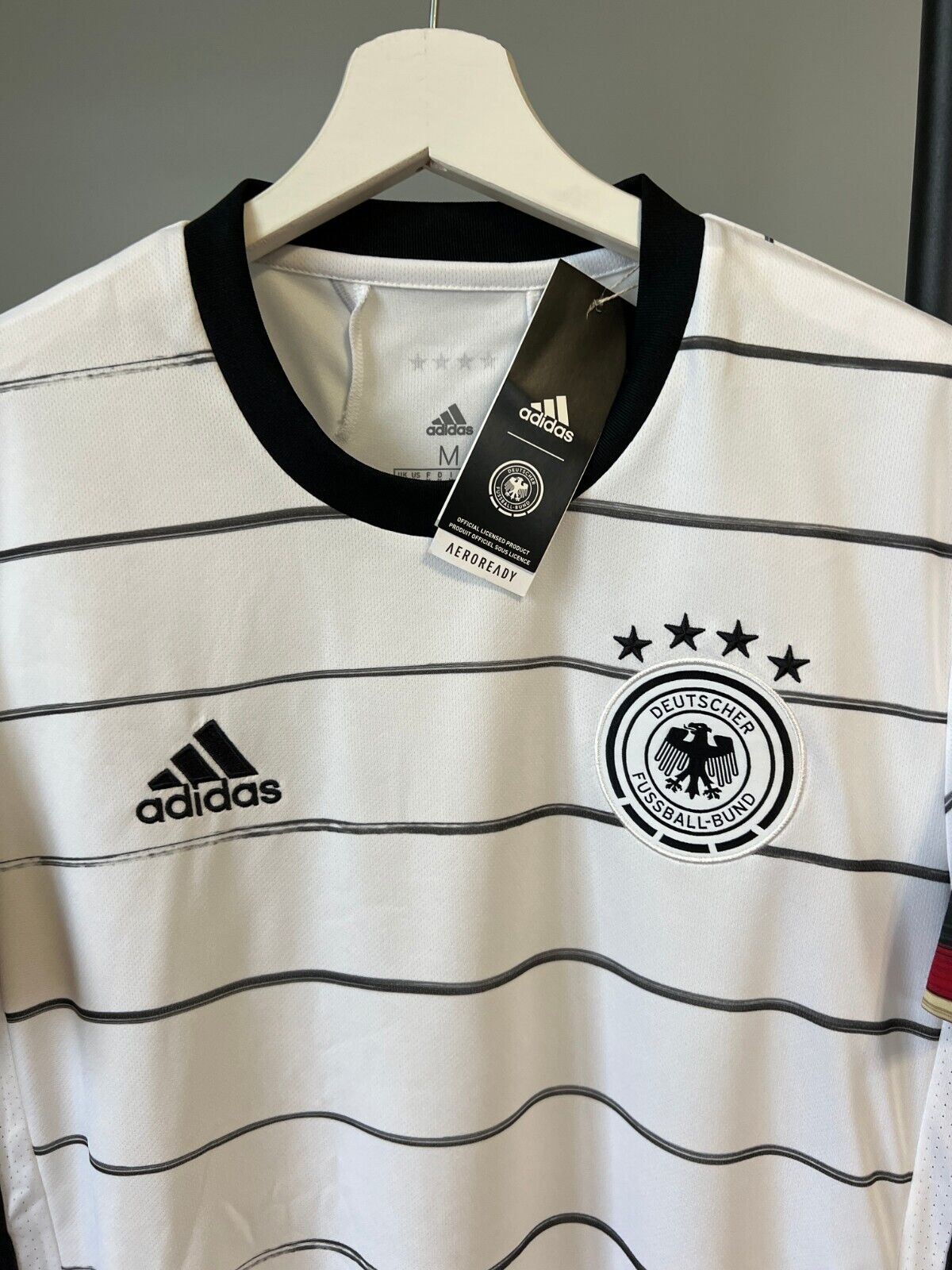 Germany Jersey 2020 Home Adidas EH6105 Mens Size M Soccer Shirt