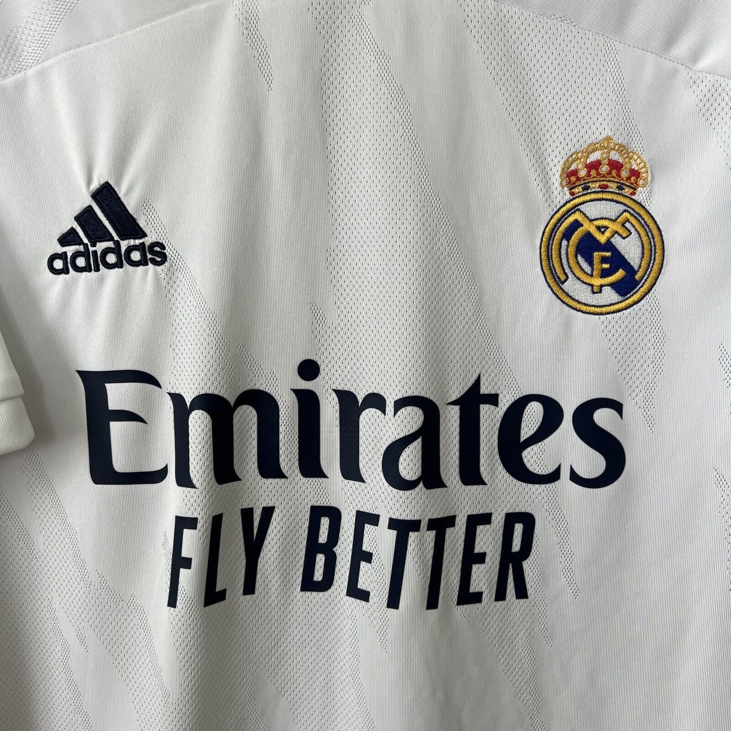 REAL MADRID JERSEY 2020/21 HOME SIZE XL SOCCER FOOTBALL ADIDAS FM4735