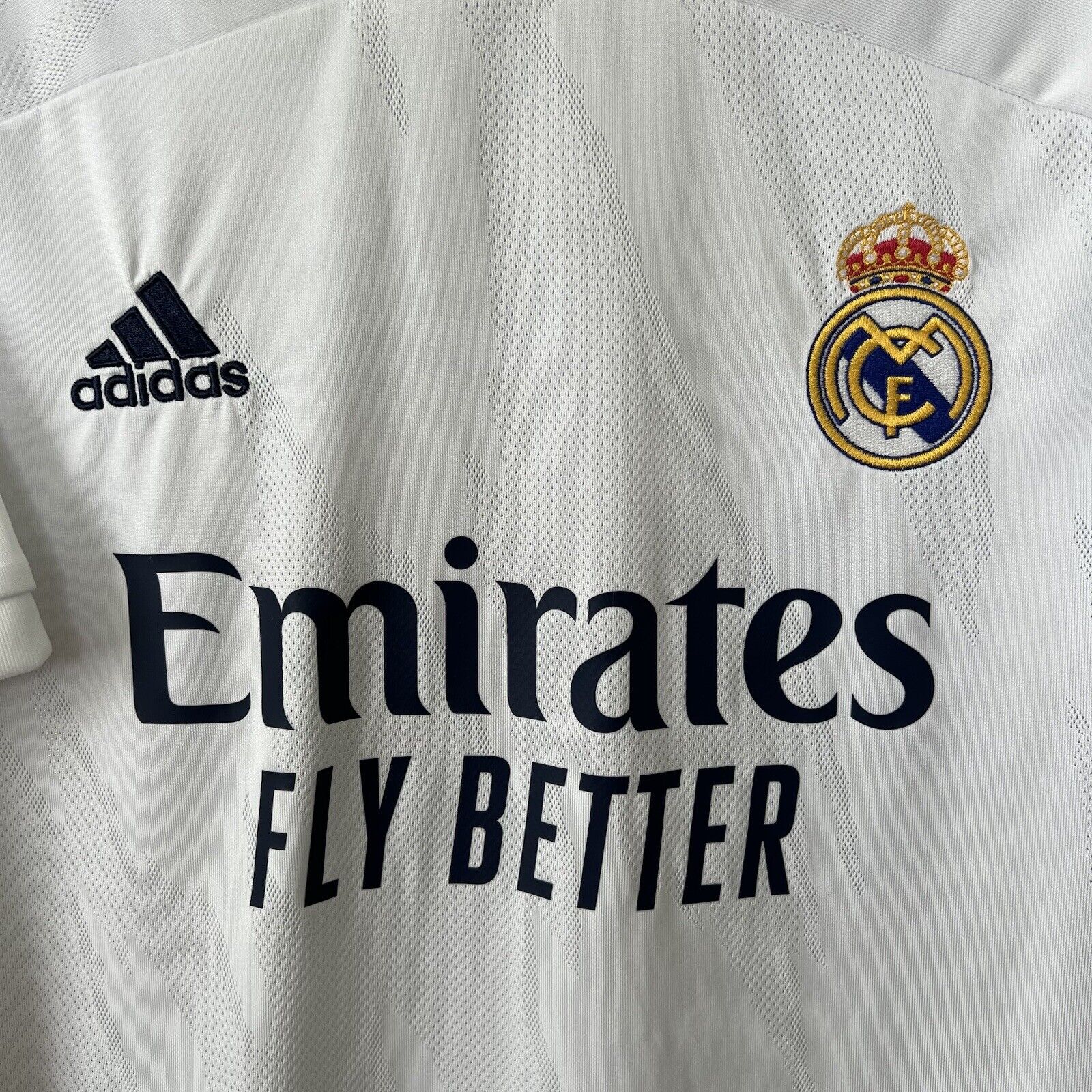 REAL MADRID JERSEY 2020/21 HOME SIZE XL SOCCER FOOTBALL ADIDAS FM4735
