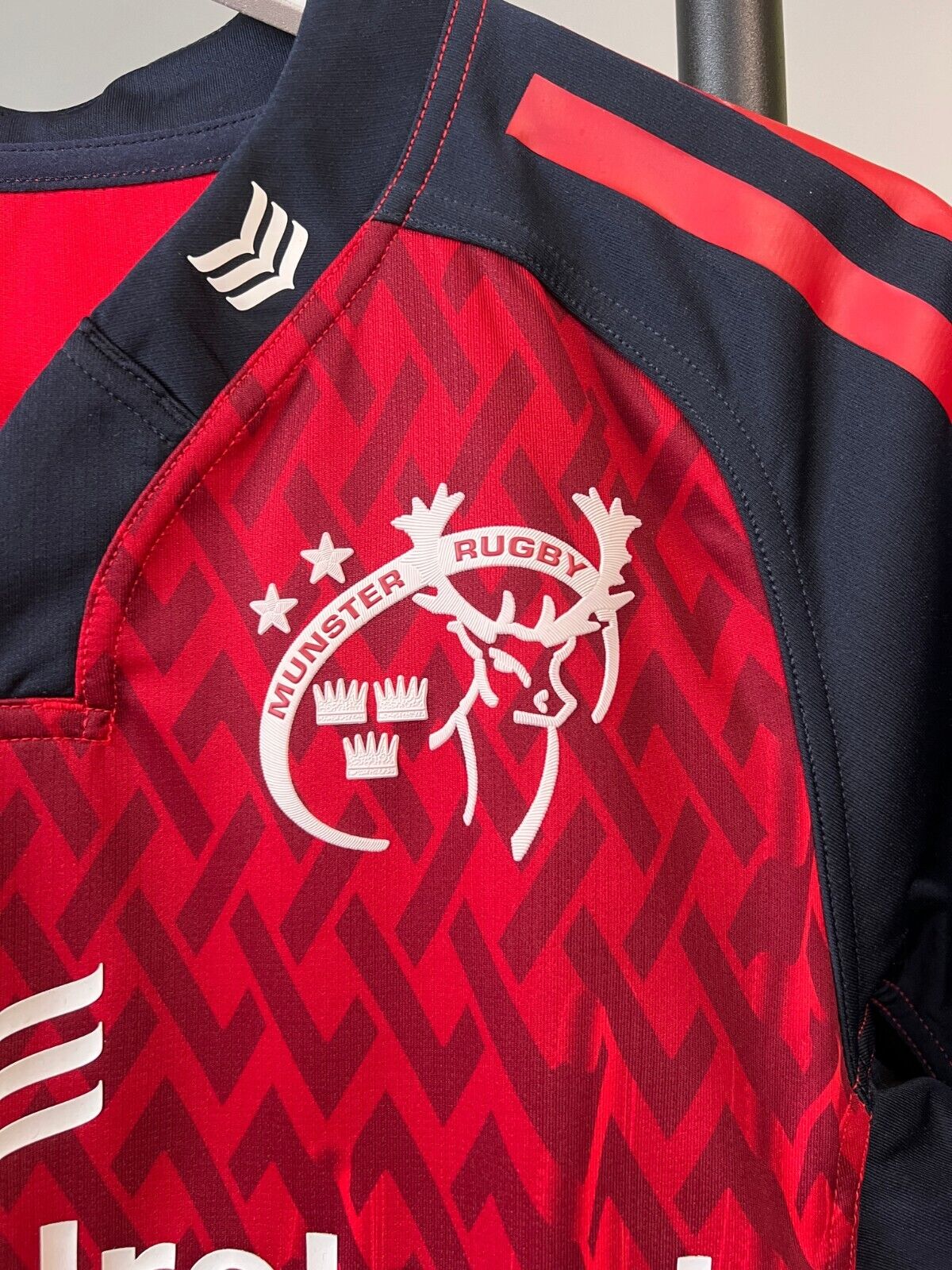Munster Rugby Jersey 22/23 European Player Issue Adidas Size 6 Mens