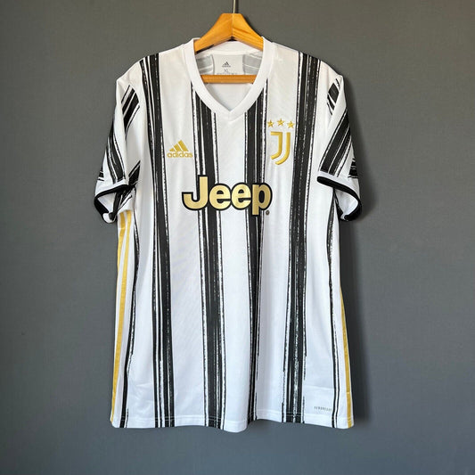 Juventus Jersey 2020-2021 Home Mens Soccer Shirt Size XL EI9894 Adidas