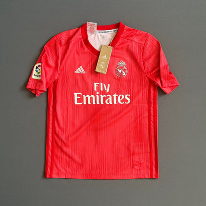 Isco Real Madrid Jersey 2018-19 Third Size M 11-12Y Boys Soccer Shirt Adidas
