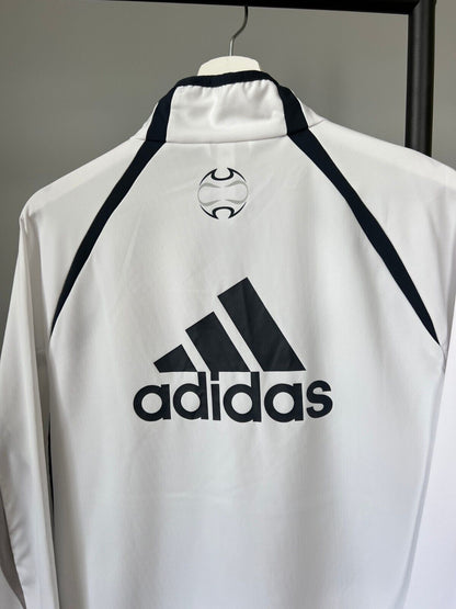 Real Madrid Teamgeist Jacket 2006 x 2021 White Soccer Adidas HA2537 Mens Size M