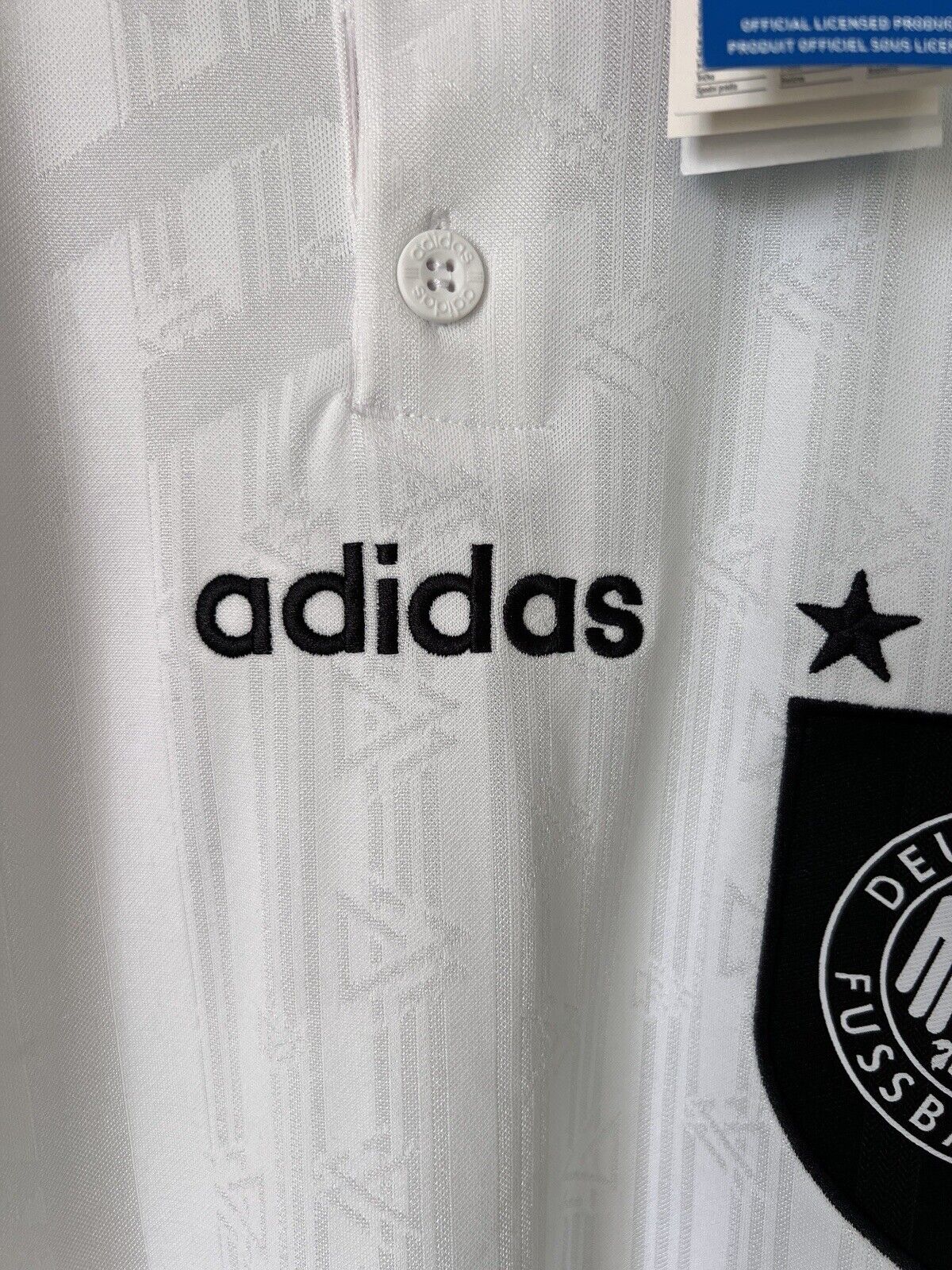 Germany Jersey 1996 Home Soccer Football Adidas IT7749 Mens Size L