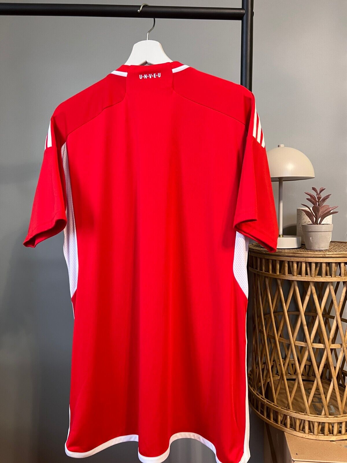 adidas 1. FC Union Berlin 23/24 Home Jersey - Red Soccer Football Shirt Size L