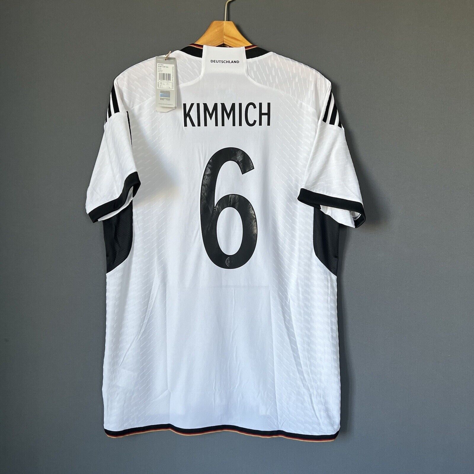 Kimmich Germany Jersey 2022 Home Authentic Large Mens Football Shirt Adidas