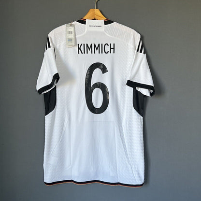 Kimmich Germany Jersey 2022 Home Authentic Large Mens Football Shirt Adidas