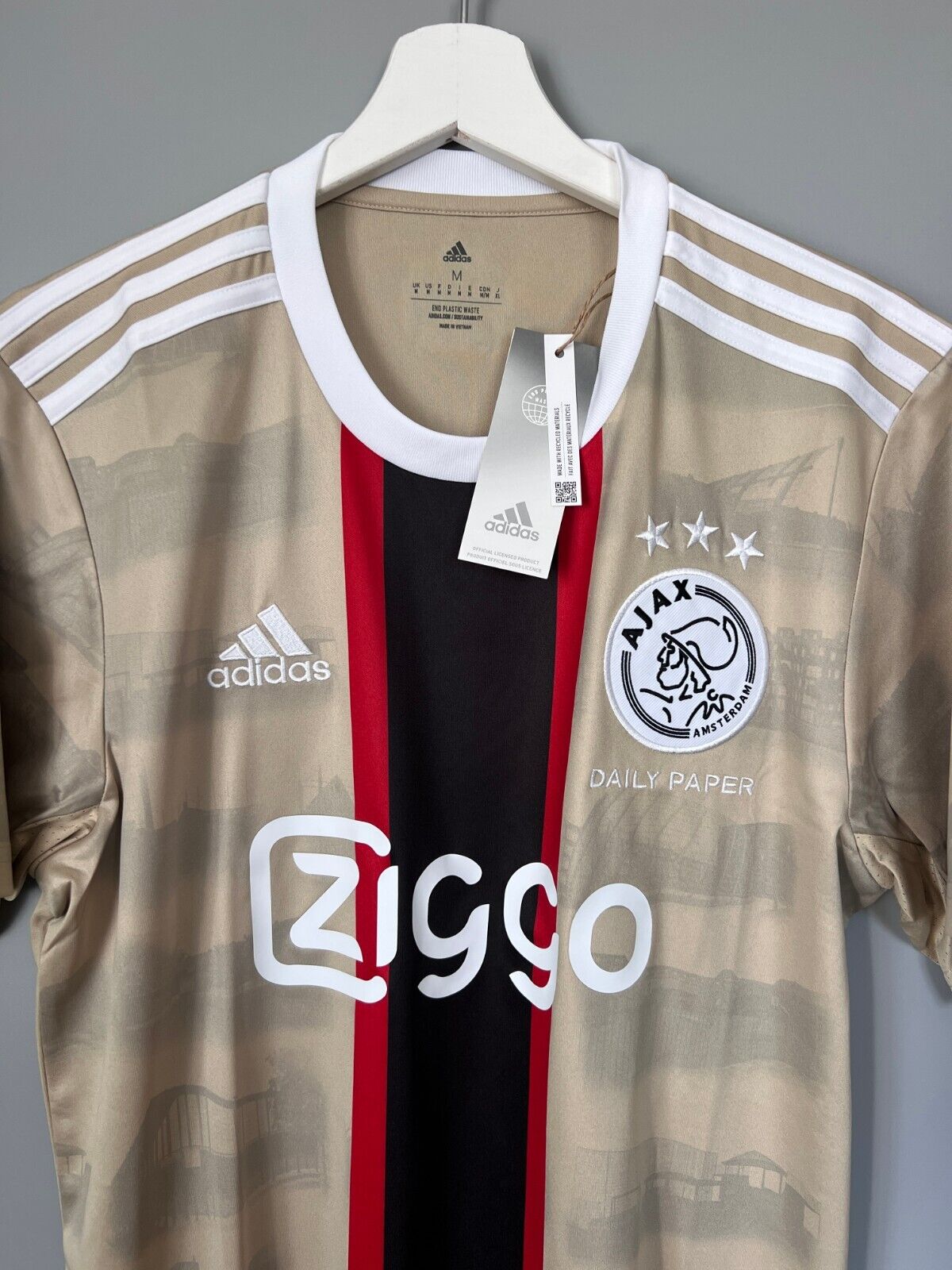 Ajax Amsterdam Jersey 22/23 Third Soccer Shirt Adidas HG1393 Mens Size M