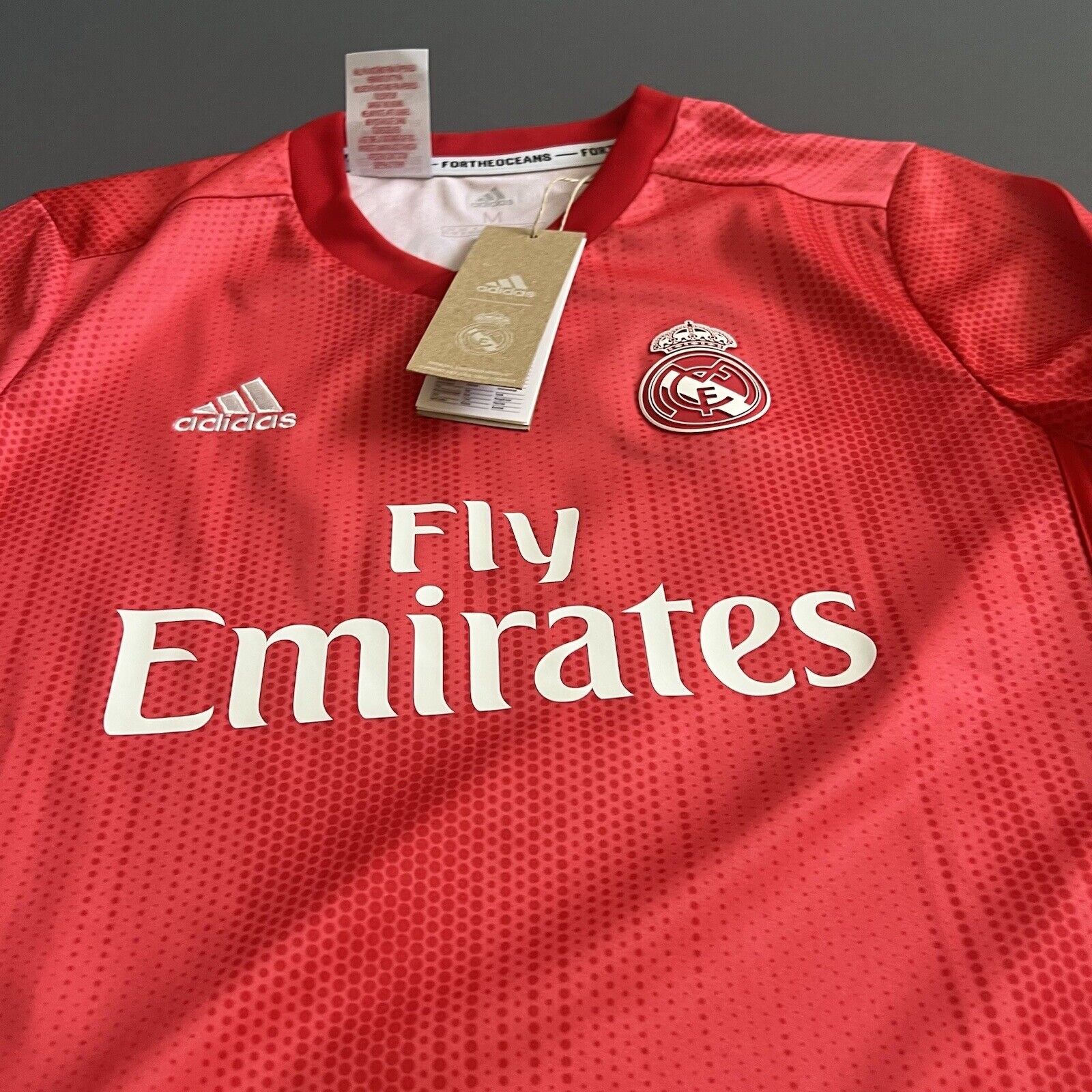 Isco Real Madrid Jersey 2018-19 Third Size M 11-12Y Boys Soccer Shirt Adidas