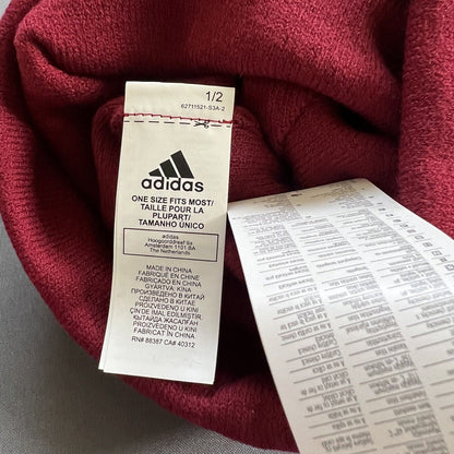 MUNSTER RUGBY BOBBLE HAT BEANIE ADIDAS MENS SIZE OSFM