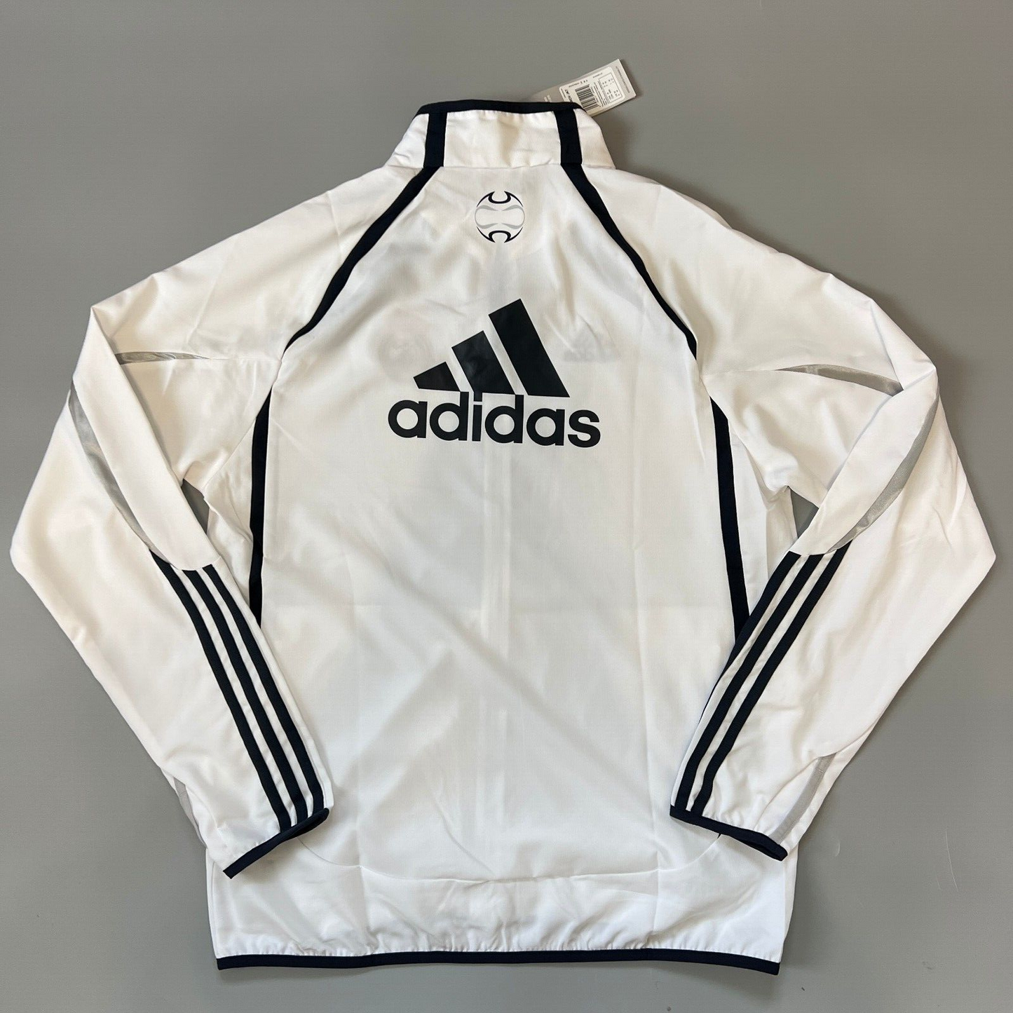 Real Madrid Teamgeist Jacket 2006x2021 White Soccer Adidas HA2537 Mens All Sizes
