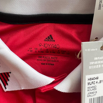 Sancho Manchester United Jersey 22-23 Home Size S Boys Adidas Football Shirt