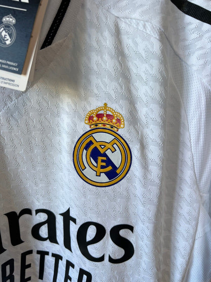 Real Madrid Jersey 24/25 Home Player Issue Soccer Shirt IX8095 Adidas Mens Sz M