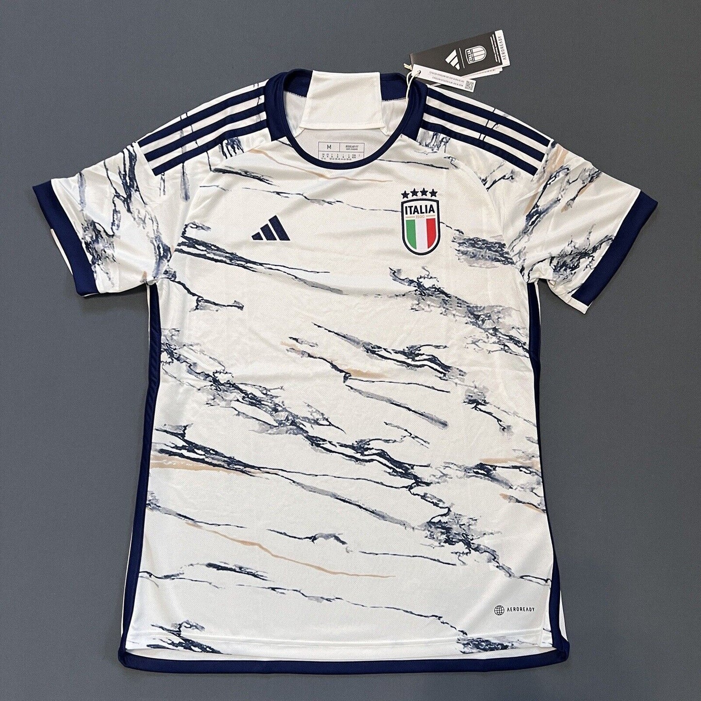 Italy Jersey Team 2023 Away Womens Soccer Football Shirt Adidas HT1615 Size M