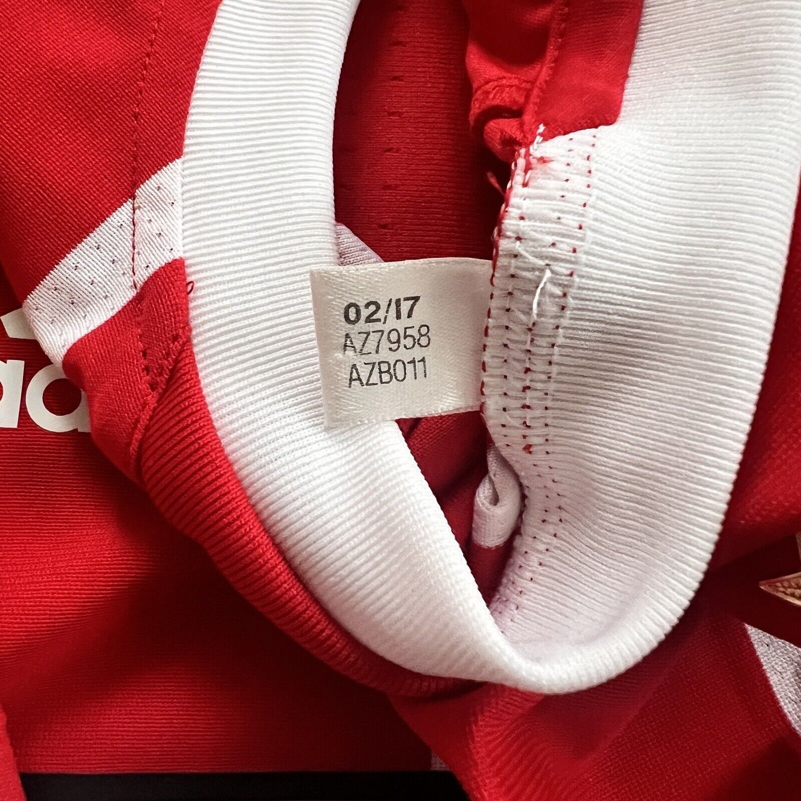 Bayern Munich Jersey 2017/18 Home Match Worn Mens Size 7 Football Shirt Adidas