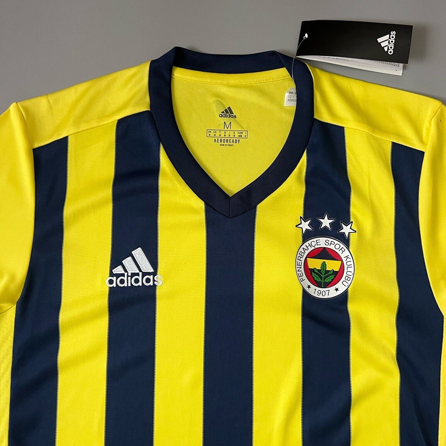 Fenerbahce Jersey 20/21 Home Soccer Football Shirt Adidas GD3757 Mens Size M