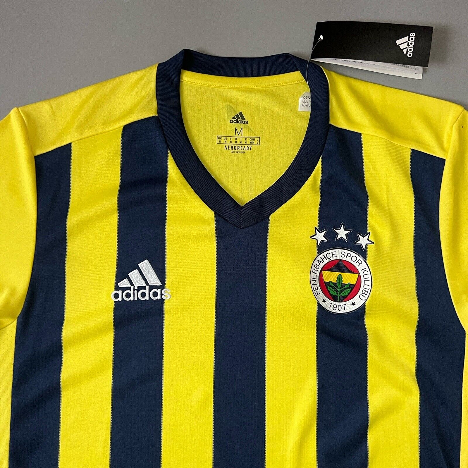Fenerbahce Jersey 20/21 Home Soccer Football Shirt Adidas GD3757 Mens Size M