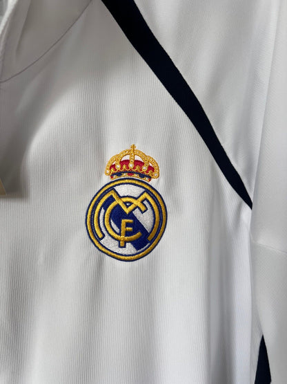 Real Madrid Teamgeist Jacket 2006x2021 White Soccer Adidas HA2537 Mens Size XXL