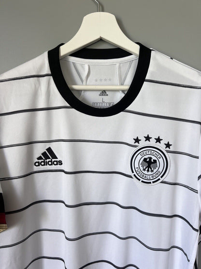 Germany Jersey Home Soccer Football Shirt Adidas DFB EH6105 Mens Size L
