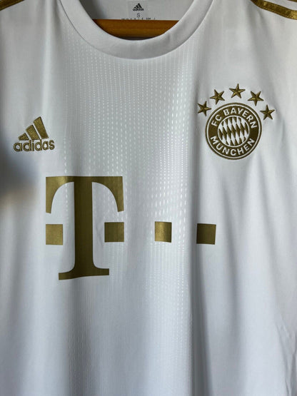 Gravenberch Bayern Munich Jersey 2022-2023 Away Mens Soccer Shirt Size S Adidas