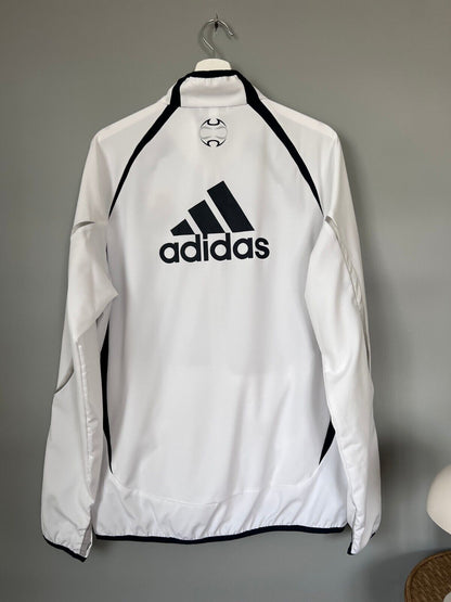 Real Madrid Teamgeist Jacket 2006 x 2021 White Soccer Adidas HA2537 Mens Size M