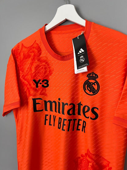 Real Madrid Jersey 23/24 Fourth Soccer Shirt IU0037 Adidas Y-3 Mens Size S