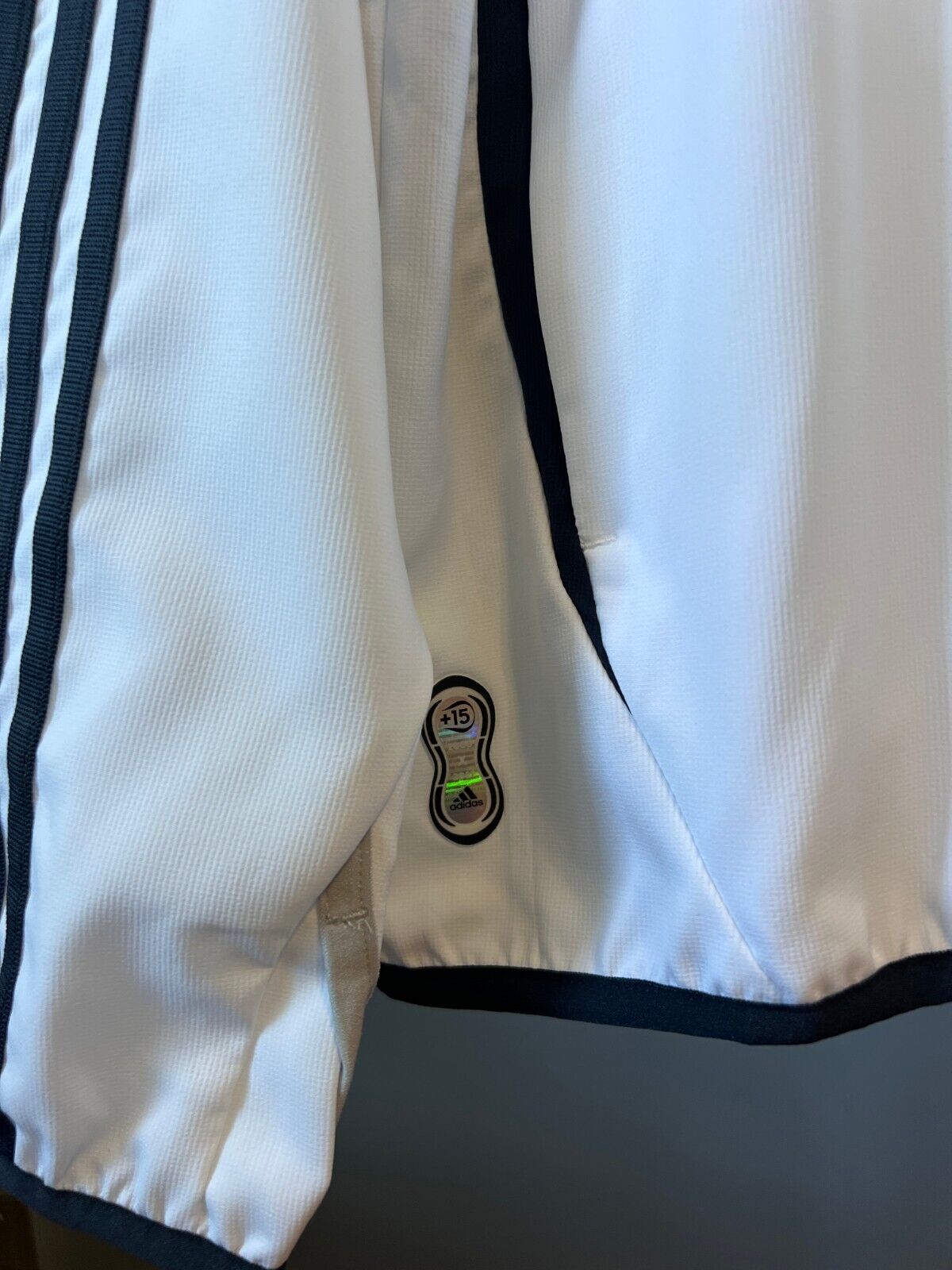Real Madrid Teamgeist Jacket 2006 x 2021 White Soccer Adidas HA2537 Mens Size M