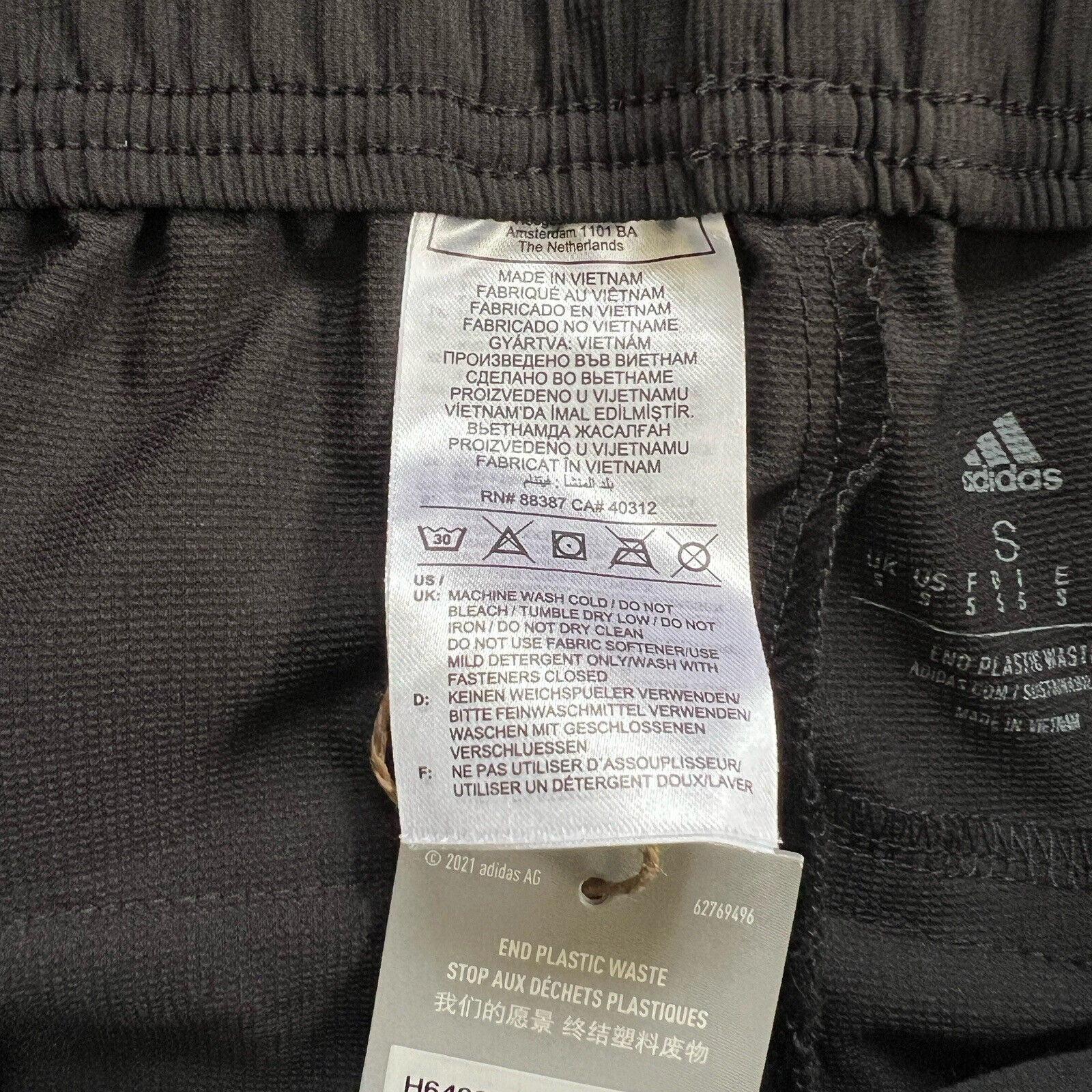 Manchester United Pants Teamgeist Mens Soccer Football H64068 Adidas Size S