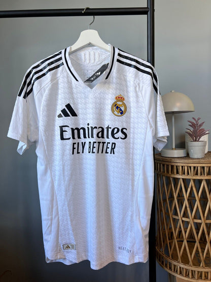 Real Madrid Jersey 24/25 Home Authentic Soccer Shirt IX8095 Adidas Mens Size M
