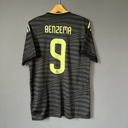 Benzema Real Madrid Jersey 2022-2023 Third Large Mens Soccer Shirt HI1656 Adidas