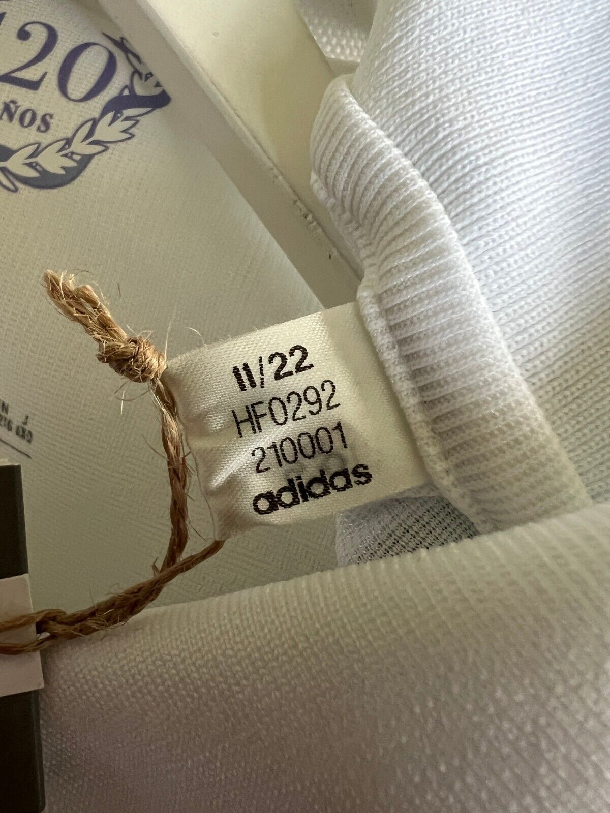 Real Madrid Jersey 22/23 Home Authentic Soccer Shirt HF0292 Adidas Mens Size 2XL