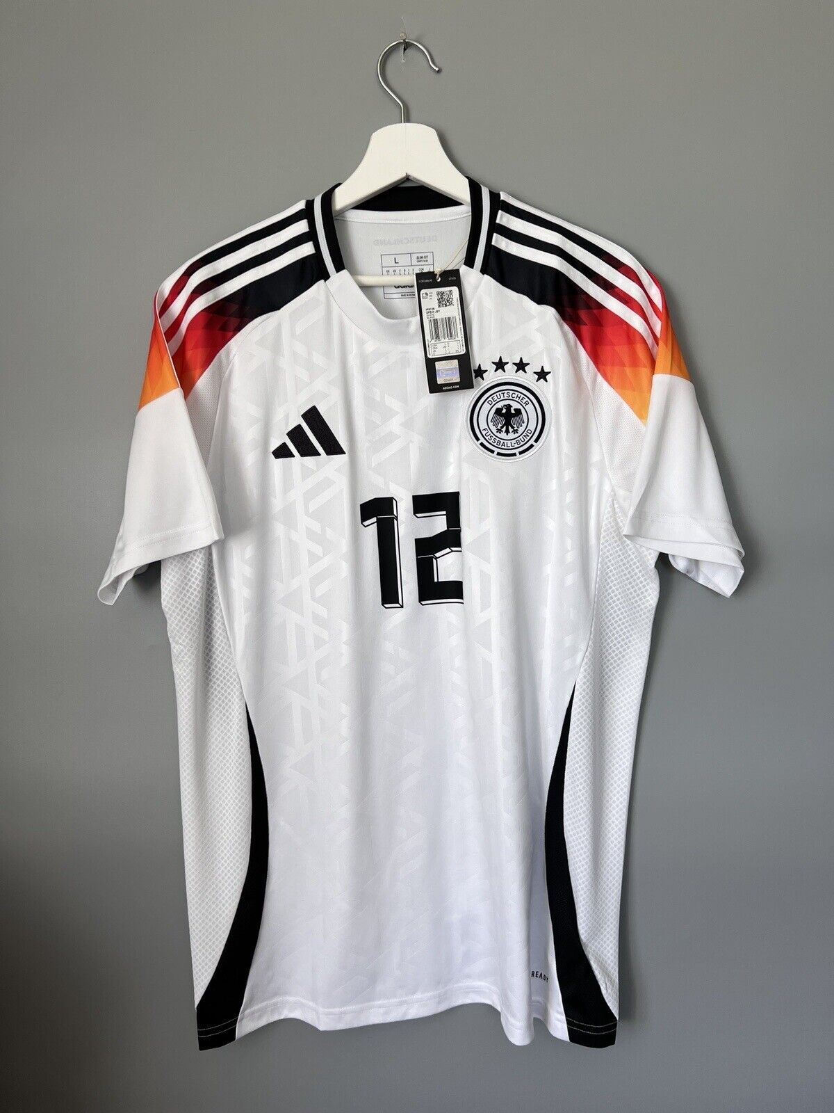 Germany Jersey Euro 2024 Home Soccer Football Shirt Adidas IP8139 Mens Size L