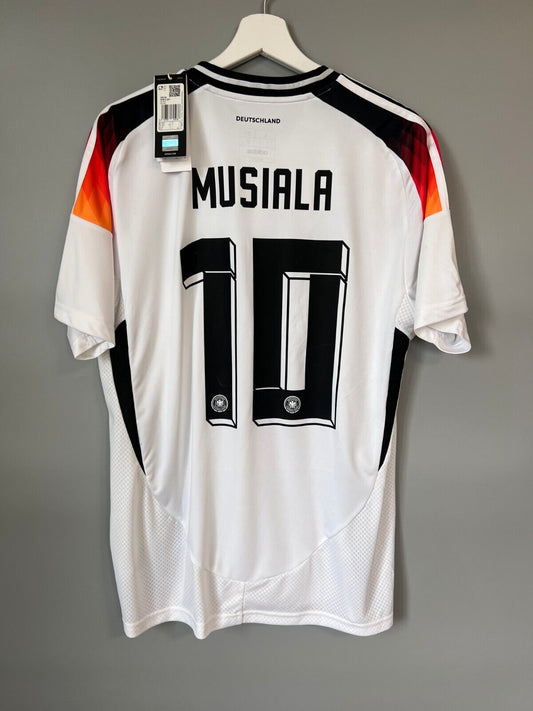 Musiala Germany Jersey 2024 Home Soccer Football Shirt Adidas IP8139 Mens Size L