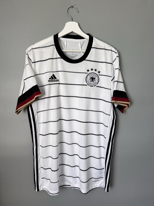 Germany Jersey Home Soccer Football Shirt Adidas DFB EH6105 Mens Size L