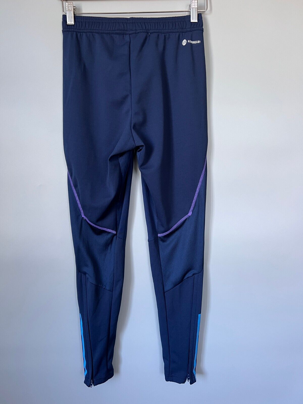 Argentina Tiro 23 Training Pants Blue Football Soccer Adidas HF3914 Mens Size XS