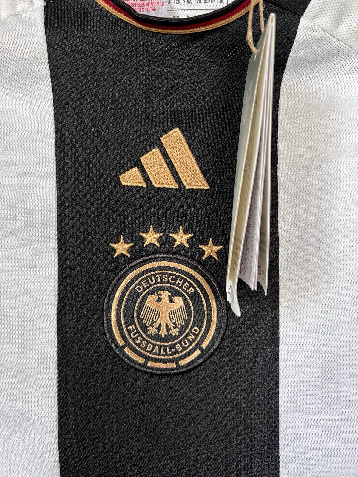 Germany Jersey 2023 Home Soccer Football Shirt Adidas HF1467 Boys Size XS
