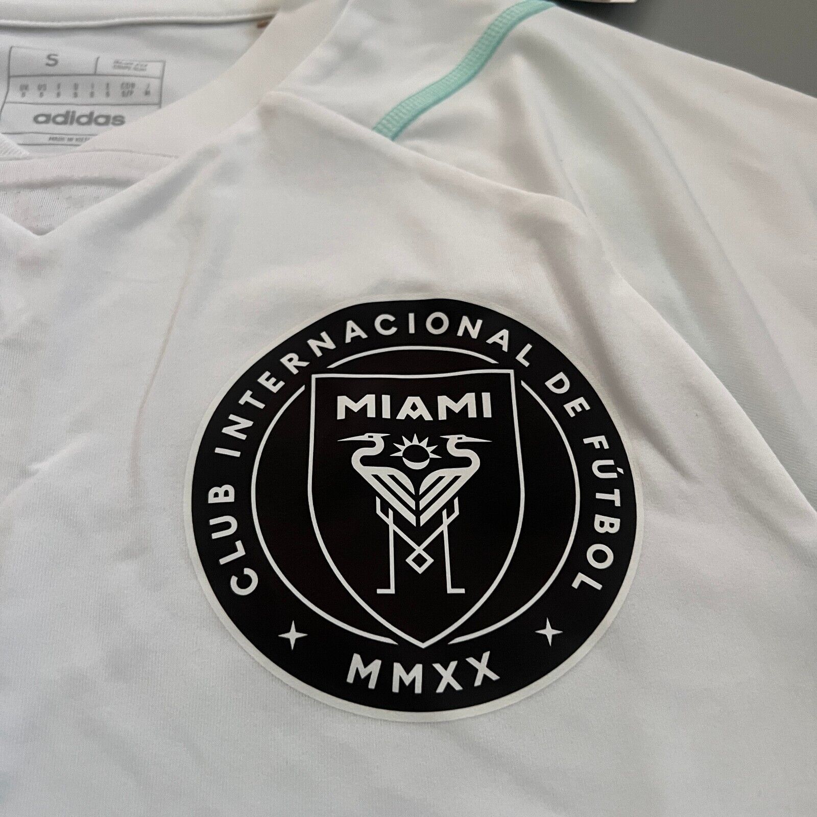 Inter Miami CF Jersey 23/24 Training Soccer Authentic Adidas Mens Size XS