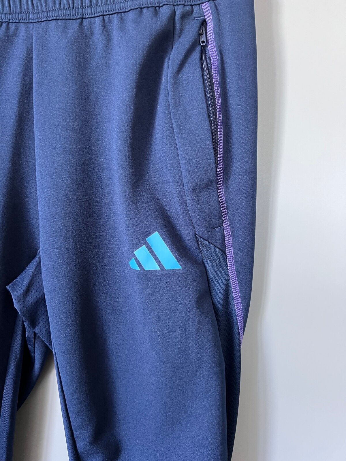 Argentina Tiro 23 Training Pants Blue Football Soccer Adidas HF3914 Mens Size S