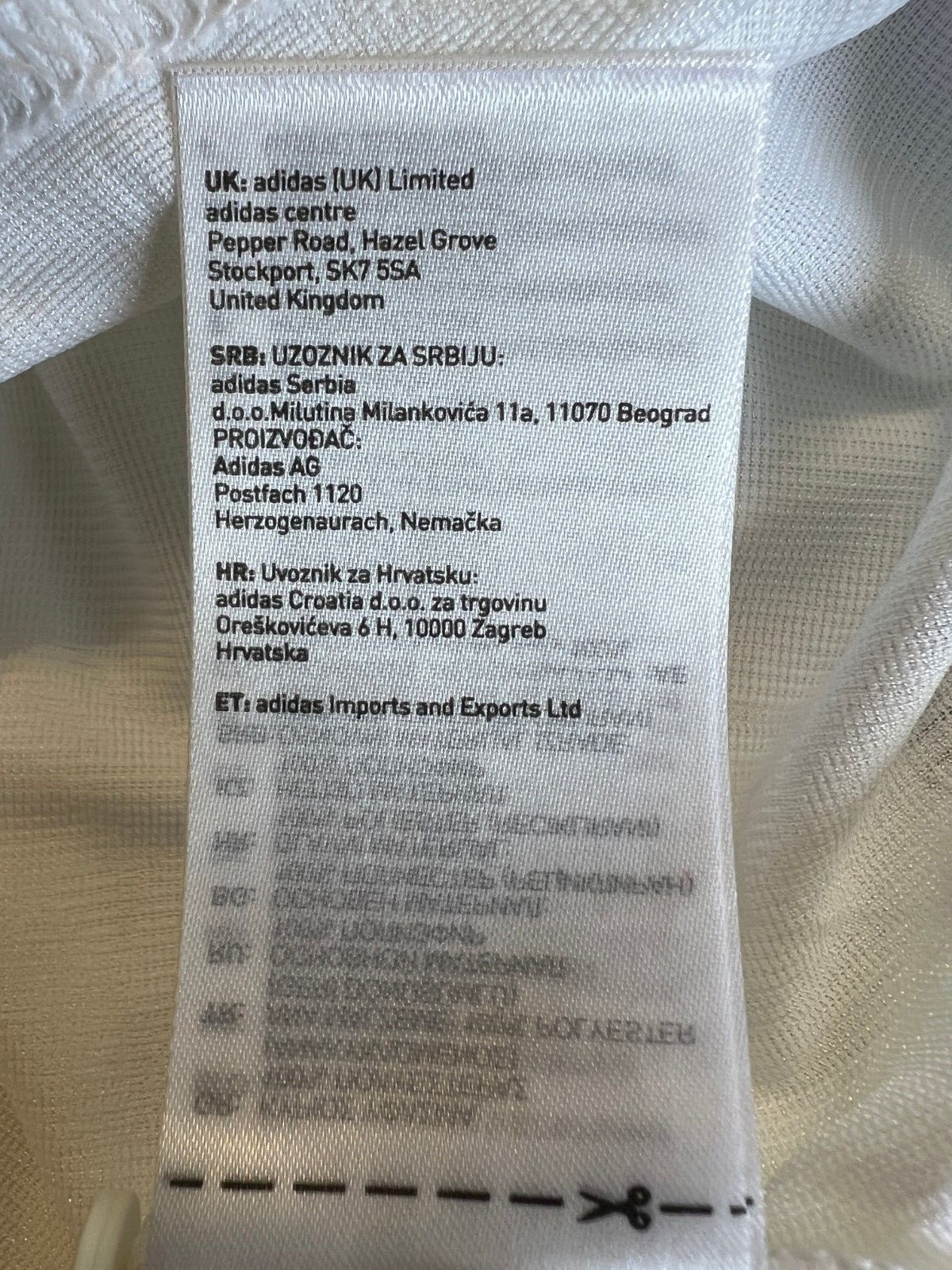 Real Madrid Jersey 22/23 Home Authentic Soccer Shirt HF0292 Adidas Mens Size XXL